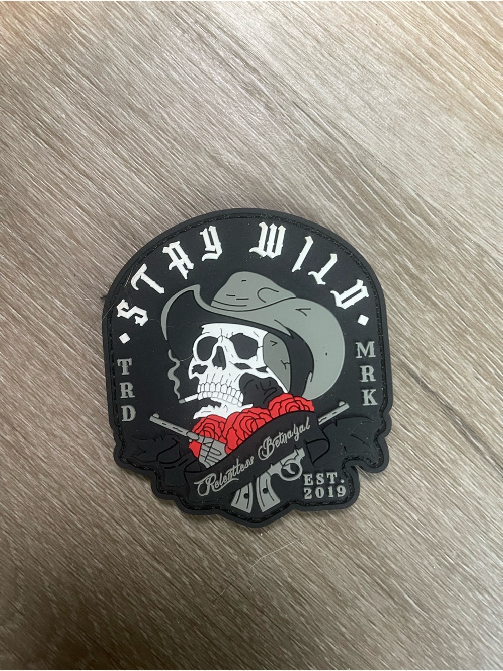Stay Wild Skull Patch